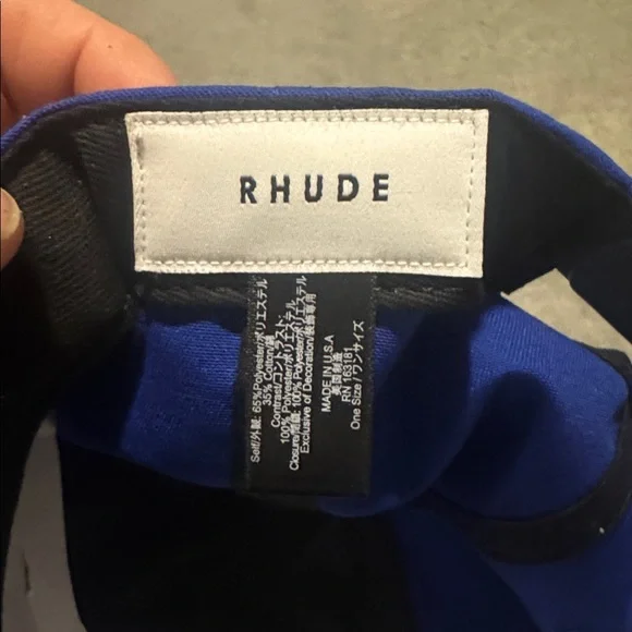 Rhude blue palms cap - Picture 3 of 3